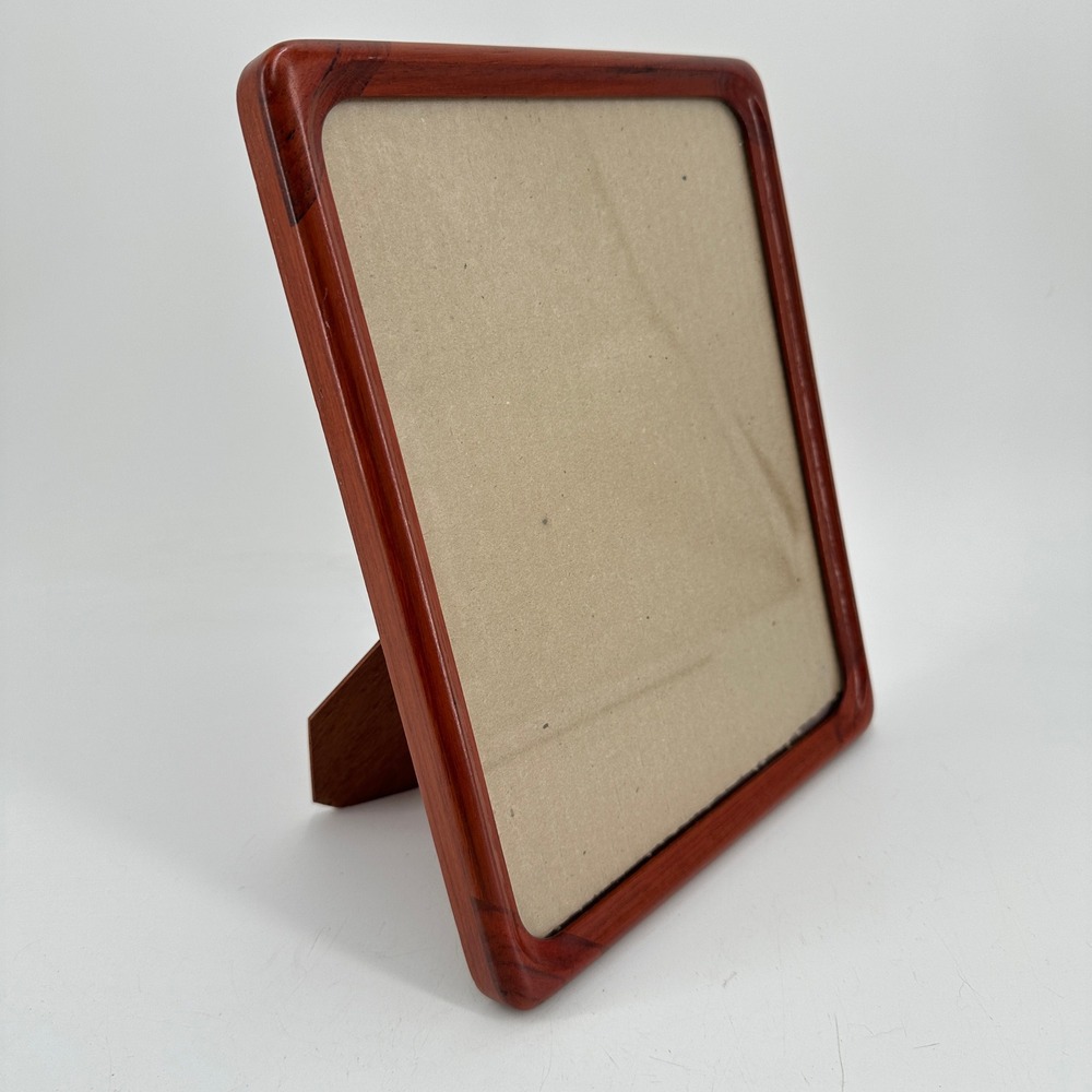 Fetco International Handcrafted Wood 8x10 Picture Frame Reddish Brown 7214